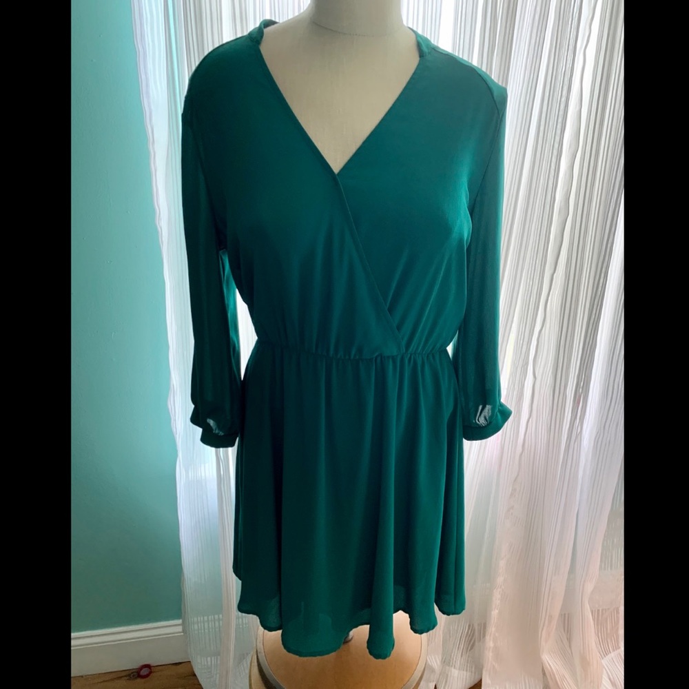 Forest Green Formal dress